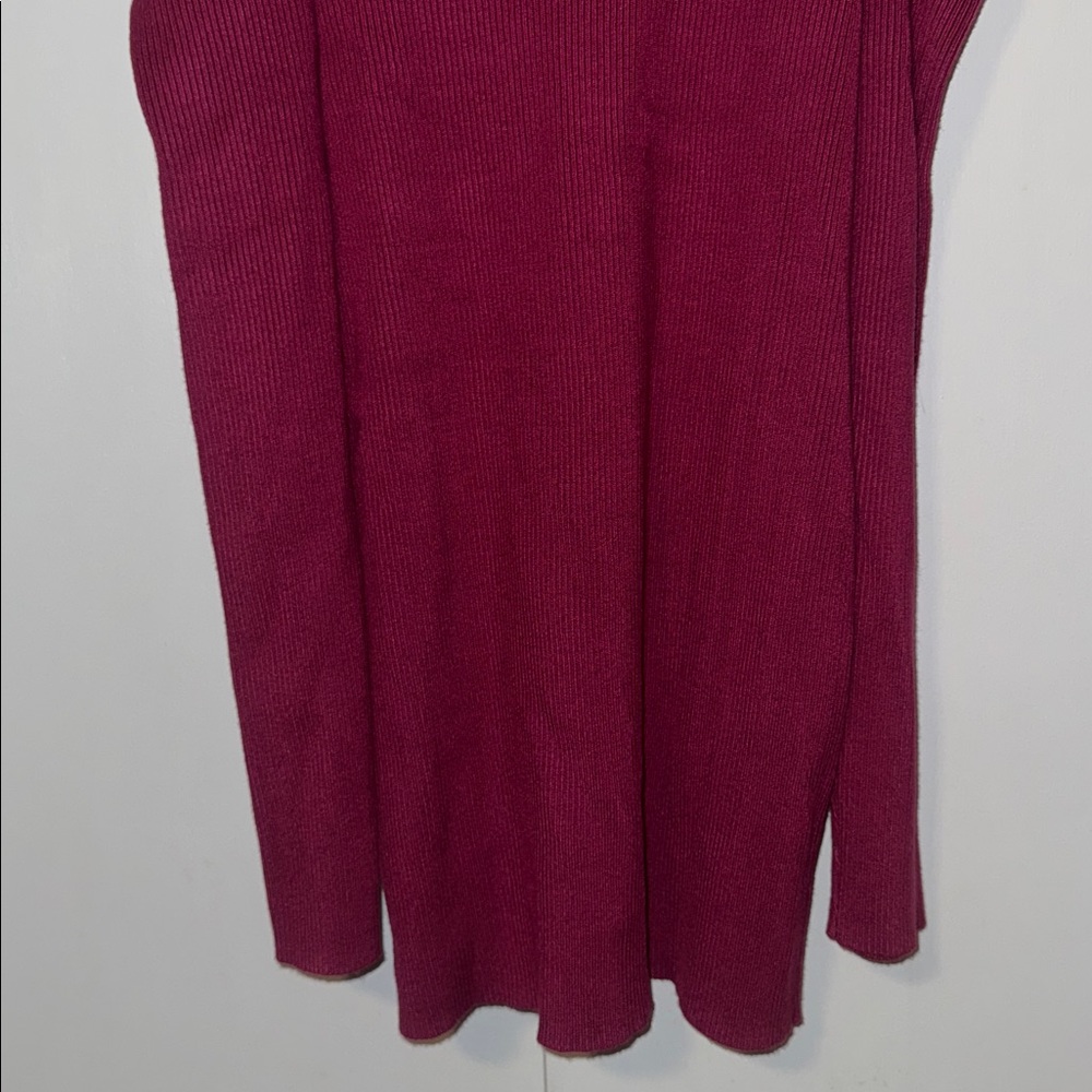 Torrid Ribbed Knit Cold Shoulder Top NEW 1 1X 14-16 - Picture 8 of 12